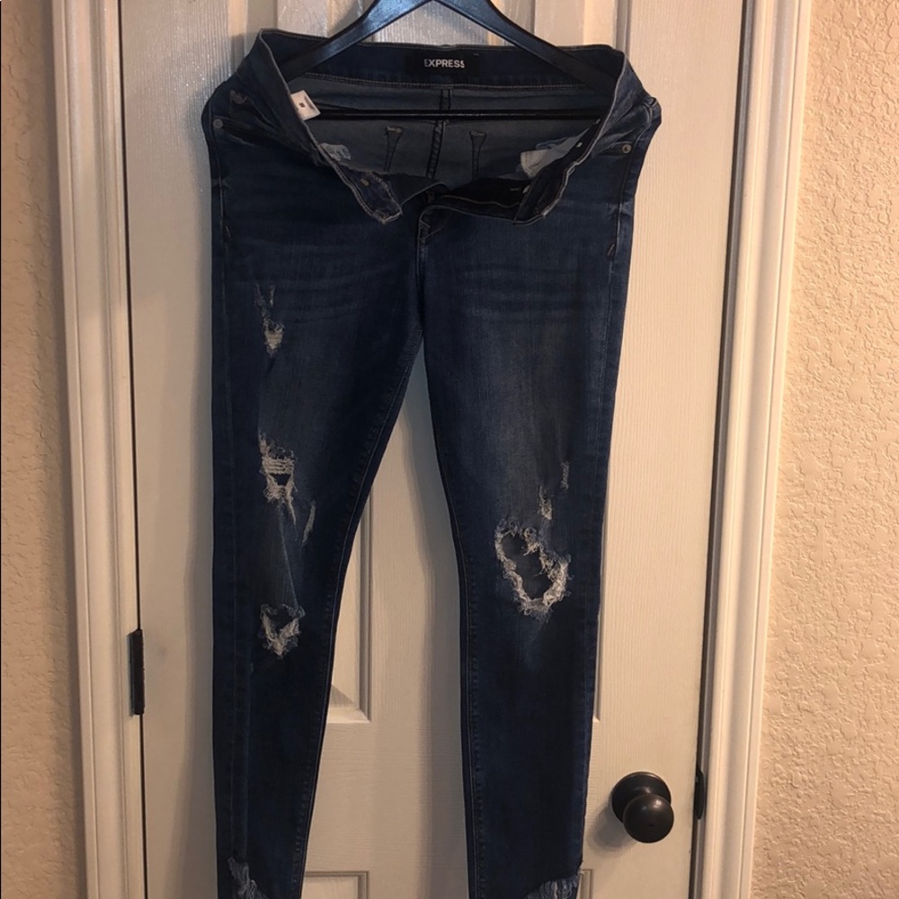 Express  Stretch Ankle Legging Jeans
